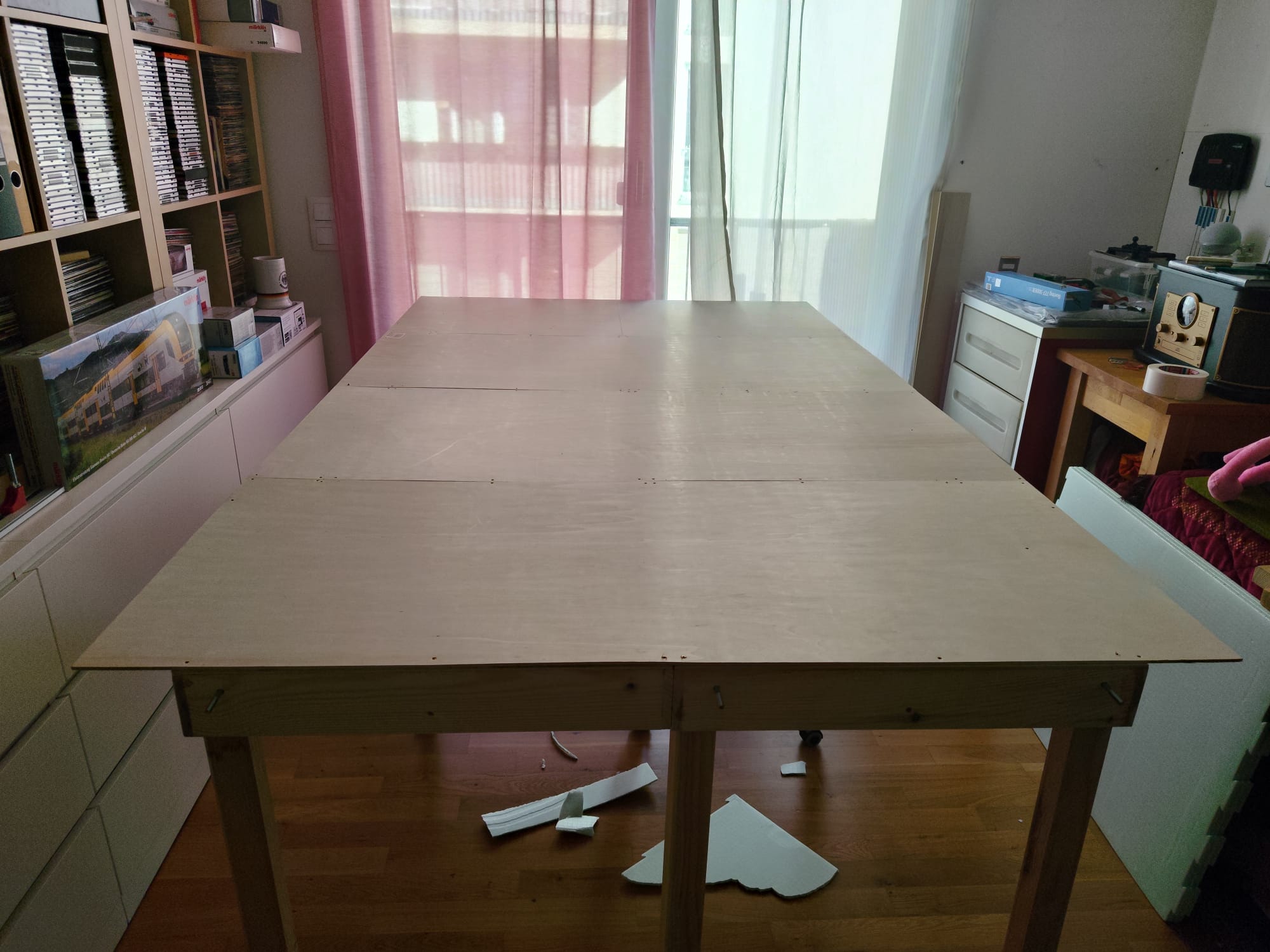 Die erste Platte ist bereit